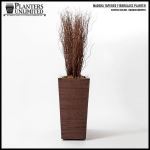 Planters Unlimited - Madera Tapered Square Fiberglass Planters