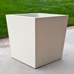 Planters Unlimited - Modern Tapered Square Fiberglass Planters