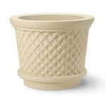 Planters Unlimited - French Basket Round GFRC Planter