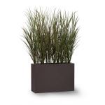 Planters Unlimited - Outdoor Rated Fountain Grasses in Modern Planter