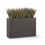 Planters Unlimited - Outdoor Rated Liriope in Modern Planter