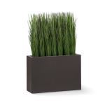 Planters Unlimited - Outdoor Rated Ocean Grass in Modern Planter