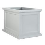 Planters Unlimited - Keswick Fiberglass Rectangular Planter