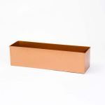 Planters Unlimited - Real Copper 2-in-1 Window Box or Liner