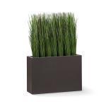 Planters Unlimited - UV Outdoor Rated Ocean Grass Dividers in Modern Planter