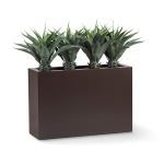 Planters Unlimited - UV Outdoor Rated Macroacantha Divider in Modern Planter