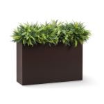 Planters Unlimited - UV Outdoor Rated Boston Fern Divider in Modern Planter
