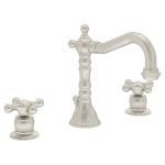 Symmons Industries, Inc. - Carrington® Two Handle Widespread Lavatory Faucet SLW-4412-STN-1.5