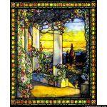 Stained Glass Inc. - Porch View Panel #2900 - Stained Glass Window Insert