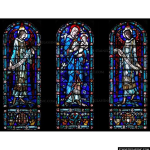 Stained Glass Inc. - Blessed Virgin Mother and Child Panel #4902 - Stained Glass Window Insert