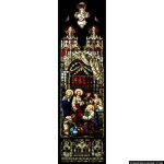 Stained Glass Inc. - The First Miracle of Christ Panel #1834 - Stained Glass Window Insert
