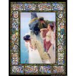 Stained Glass Inc. - Stained Glass Paintings - A Coign of Vantage Panel #6287