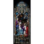 Stained Glass Inc. - Religious Stained Glass - Magi Bearing Gifts Panel #4003