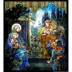 Stained Glass Inc. - Religious Stained Glass - We Three Kings Panel #5257