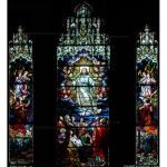 Stained Glass Inc. - Religious Stained Glass - Ascension of Christ Panel #3202