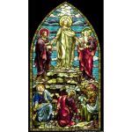 Stained Glass Inc. - Religious Stained Glass - The Transfiguration of Christ Panel #3545