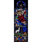 Stained Glass Inc. - Religious Stained Glass - Peace on Earth Panel #1494