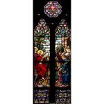 Stained Glass Inc. - Religious Stained Glass - The Triumphal Entry Panel #1400