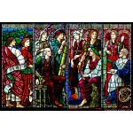 Stained Glass Inc. - Religious Stained Glass - Bless Thy People Panel #3577