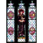 Stained Glass Inc. - Religious Stained Glass - Sir Thomas More Panel #1768