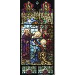 Stained Glass Inc. - Religious Stained Glass - The Holy Visitation Panel #1422