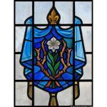 Stained Glass Inc. - Religious Stained Glass - Lilium Inter Spinas Panel #3641