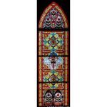 Stained Glass Inc. - Religious Stained Glass - The Howard Stained Glass Panel Panel #2843
