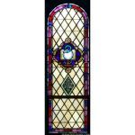 Stained Glass Inc. - Religious Stained Glass - Mirror of Justice Panel #4843