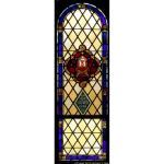 Stained Glass Inc. - Religious Stained Glass - Seat of Wisdom Panel #4847