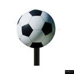 The 4 Kids - Soccer Ball Post Topper