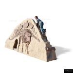 The 4 Kids - Dino Rock Climb N Slide