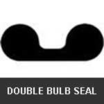 Hanna Rubber Company - Double Bulb Seal Rubber Gate Seal