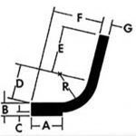 Hanna Rubber Company - L-Type Waterstop Seal Rubber Gate Seal