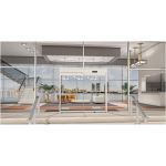 Entrematic + Record - DS20 All Glass Automatic Sliding Door