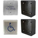 Entrematic + Record - Push Plates Activation Devices For Automatic Doors