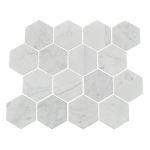 Coverall Stone - Carrara Marble Mosaic Tile