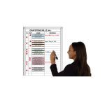 Magnatag Visible Systems - In-Out and Write-a-Note™ Magnetic Dry-Erase Steel Whiteboard Systems