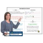 Magnatag Visible Systems - Production Information Graph Center™ Magnetic Dry-Erase Whiteboard System