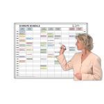 Magnatag Visible Systems - Time Slot Planner™ 15 & 30 Minute, 7AM-5PM Schedule, Magnetic Dry-Erase Whiteboard Systems®