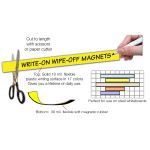 Magnatag Visible Systems - Magnatag® 12" and 24" Plastic-Laminated Magnet Strips