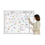 Magnatag Visible Systems - Personal Year™ Time-Task Planner Magnetic Dry Erase Whiteboard Systems