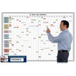 Magnatag Visible Systems - Hour by Hour™ Line-Item Schedule Magnetic Dry-Erase Whiteboard Systems
