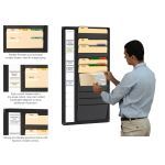 Magnatag Visible Systems -Our Wall File Organizer, The FileView®, Keeps Your Important File Folders In View So You Keep Them