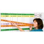 Magnatag Visible Systems - LongLine™ 2-Sided Flip-Overs® Write-on Whiteboard Magnets