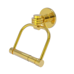 Allied Brass - Continental Collection 2 Post Toilet Tissue Holder - Unlacquered Brass