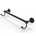 Allied Brass - Dottingham Collection Towel Bar with Integrated Hooks - Venetian Bronze - DT-41-HK
