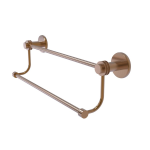 Allied Brass - Mercury Collection Double Towel Bar with Smooth Accent - Brushed Bronze