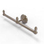 Allied Brass - Monte Carlo Collection 2 Arm Guest Towel Holder - Antique Pewter