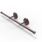 Allied Brass - Monte Carlo Collection Wall Mounted Horizontal Guest Towel Holder - Antique Copper