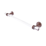 Allied Brass - Pacific Grove Collection 18 Inch Towel Bar with Dotted Accents - Antique Copper